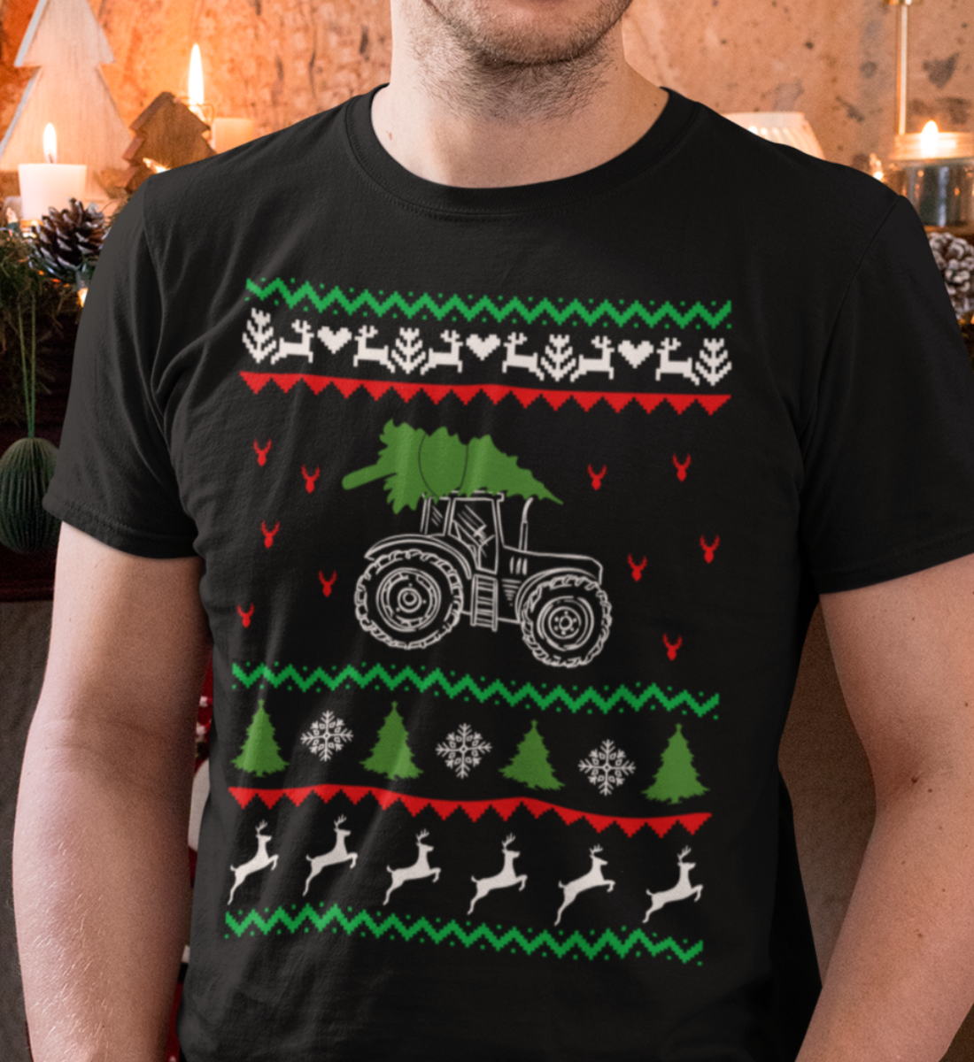 WeihnachtsTraktor - T-Shirt