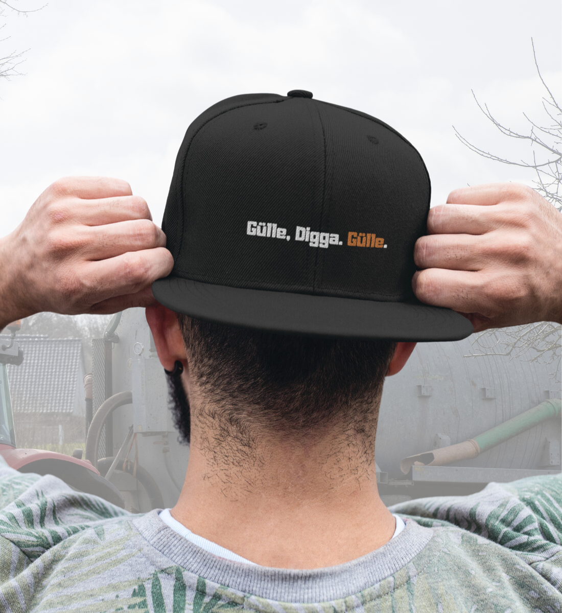 Gülle Digga. Gülle - Snapback mit Stick