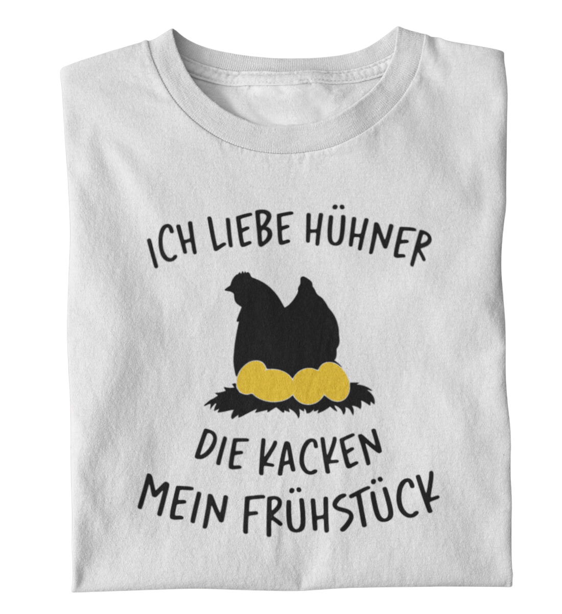 Hühnerkacke Frühstück - T-Shirt