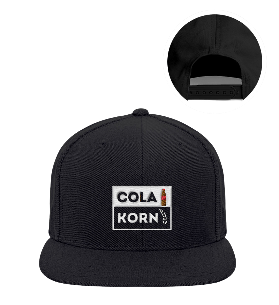 Cola Korn - Snapback mit Stick