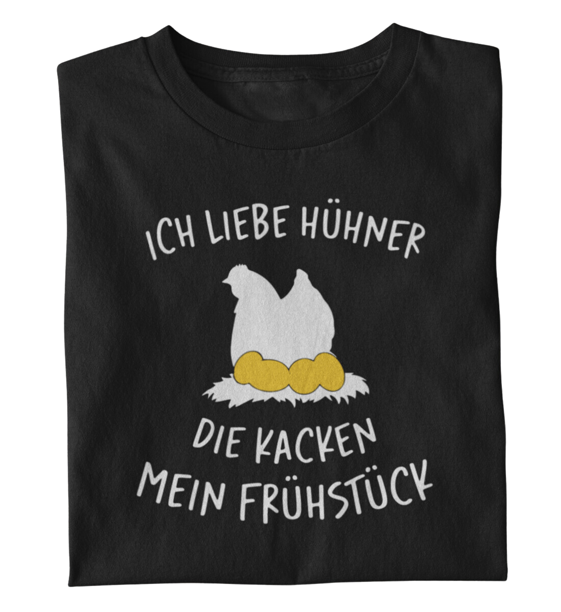 Hühnerkacke Frühstück - T-Shirt