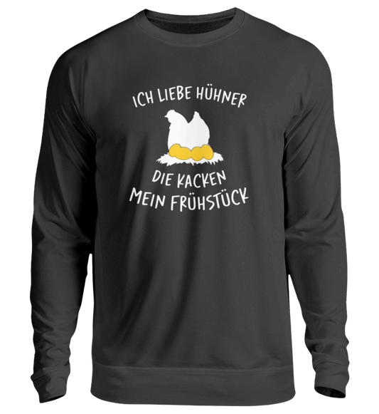 Hühnerkacke Frühstück - Sweatshirt