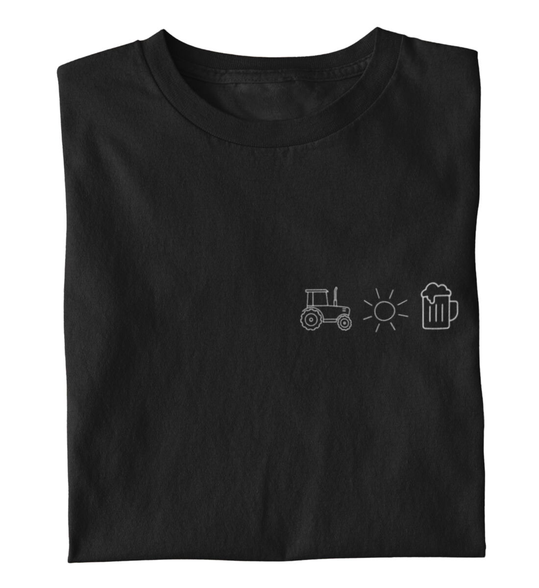 Traktor-Sonne-Bier - T-Shirt